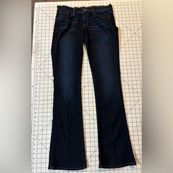 Lucky Brand Denim - Lucky Brand Women’s Size 4/27 Regular Dark Wash Charlie Baby Boot Cut Jeans